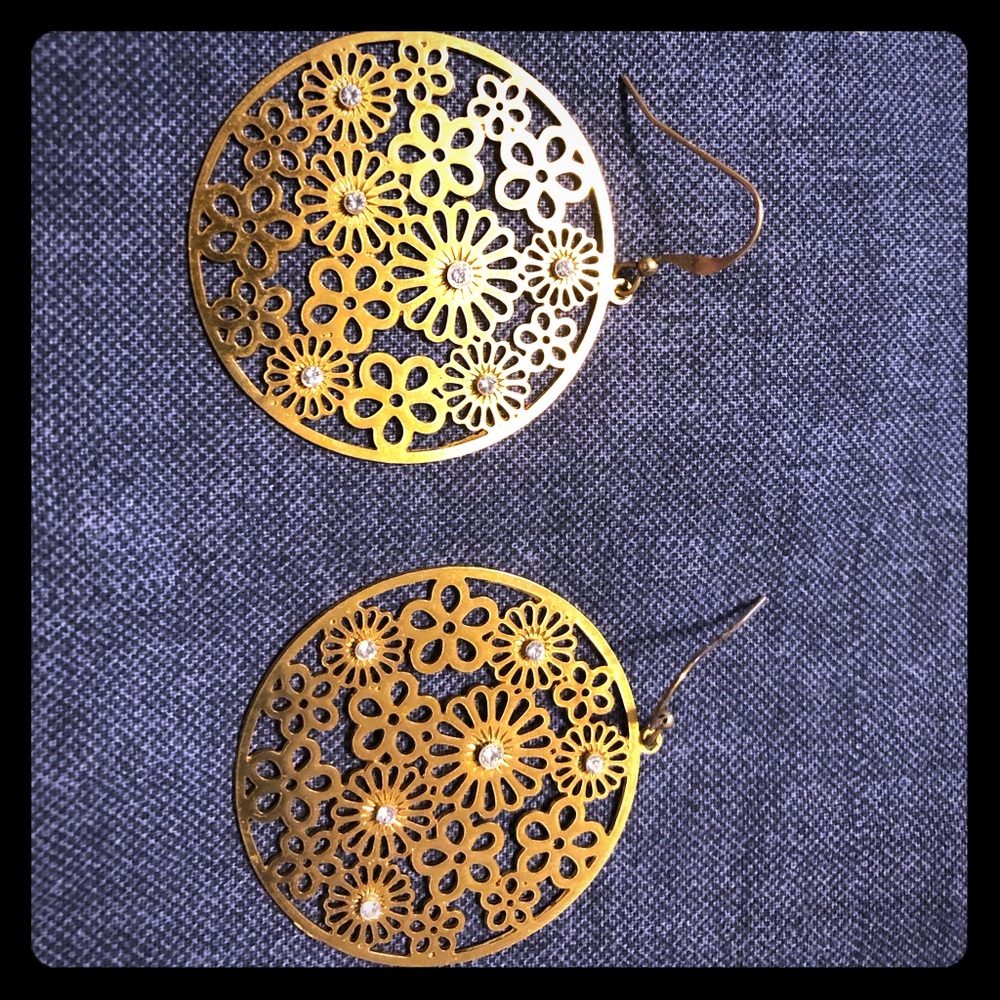 Brighton disc earrings